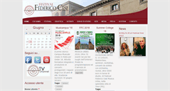 Desktop Screenshot of festivalfedericocesi.com